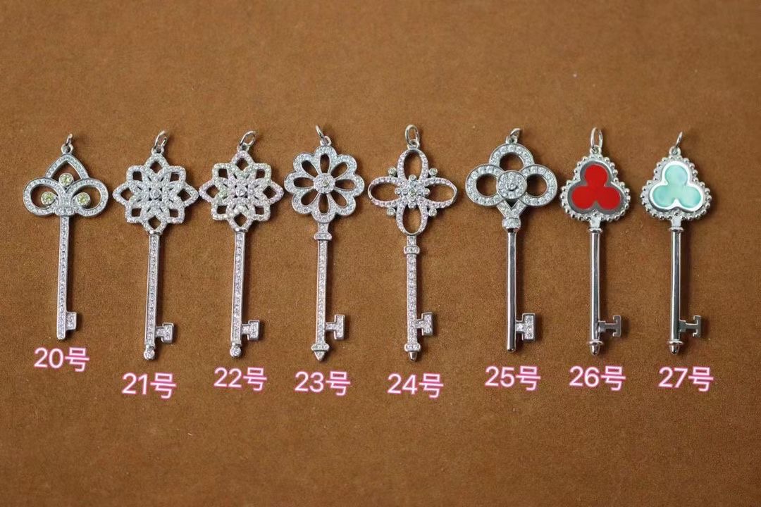 Tiffany & Co. 全集1-61号 Tiffany&Co.925纯银 款钥匙 项链