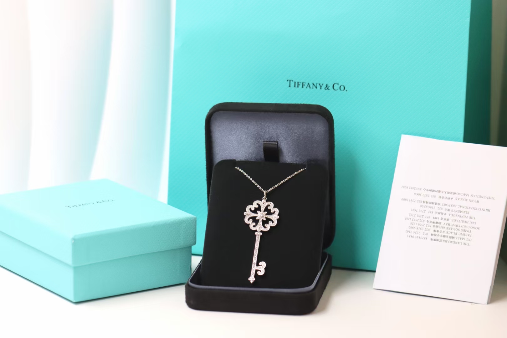 Tiffany & Co. Tiffany&Co.925纯银 款米字钥匙