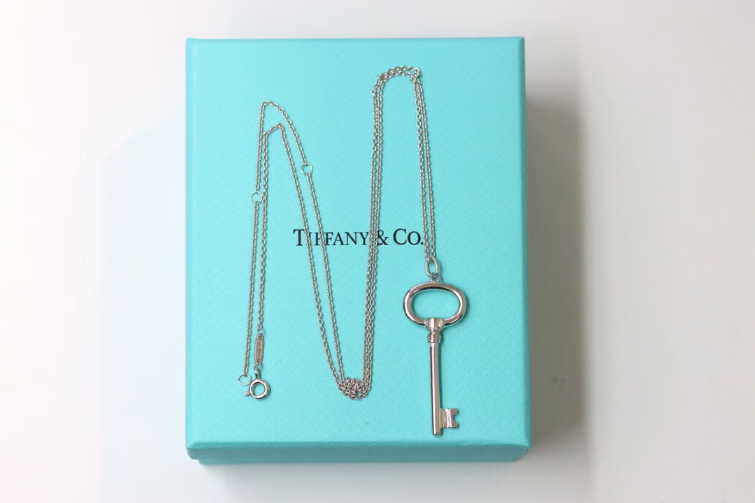 Tiffany & Co. Tiffany&Co.925纯银 圆形钥匙项链