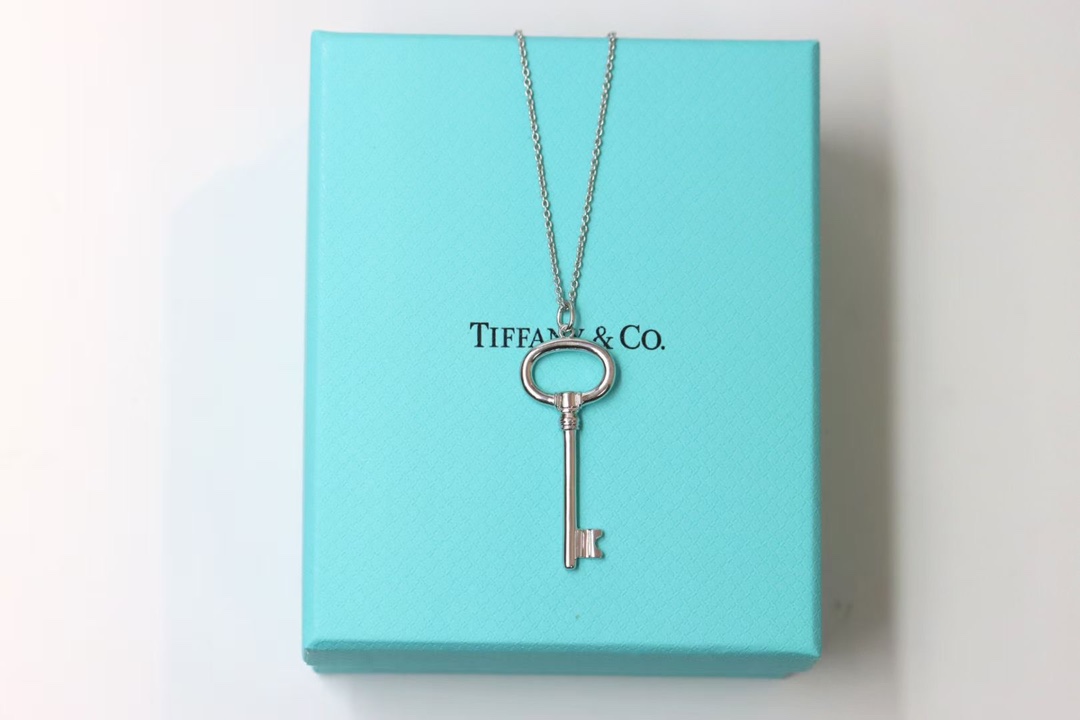 Tiffany & Co. Tiffany&Co.925纯银 圆形钥匙项链
