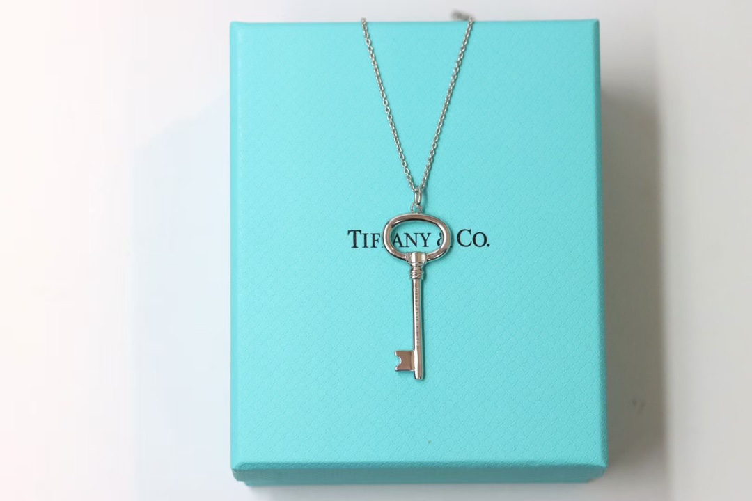 Tiffany & Co. Tiffany&Co.925纯银 圆形钥匙项链