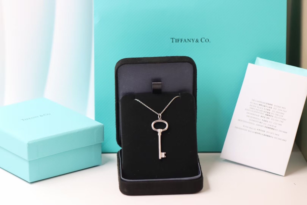 Tiffany & Co. Tiffany&Co.925纯银 圆形钥匙项链