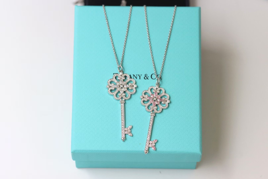 Tiffany & Co. Tiffany&Co.925纯银 爱心钥匙项链