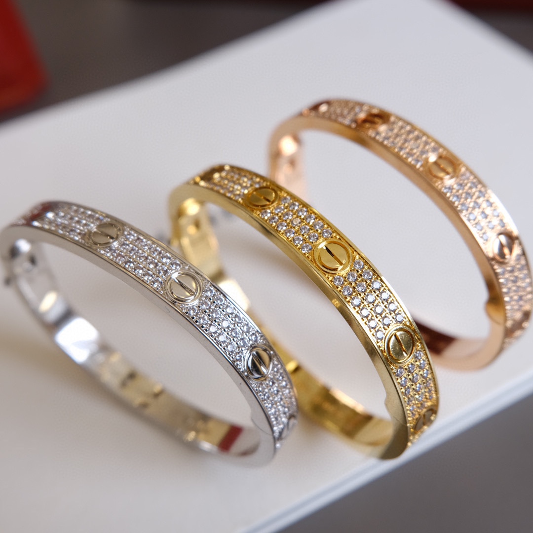 Cartier Cartier/卡地亚 款宽版满天星手镯