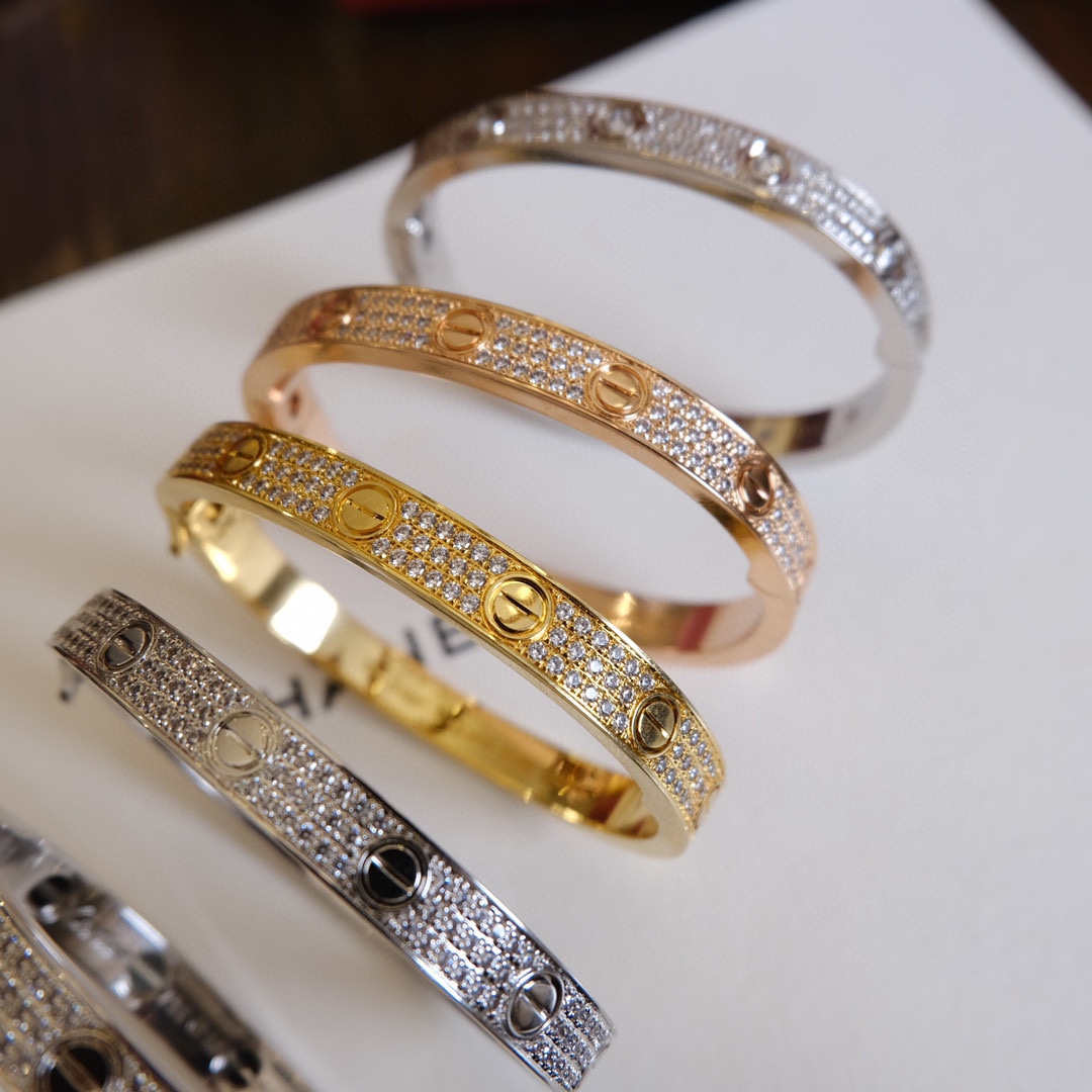 Cartier Cartier/卡地亚 款宽版满天星手镯