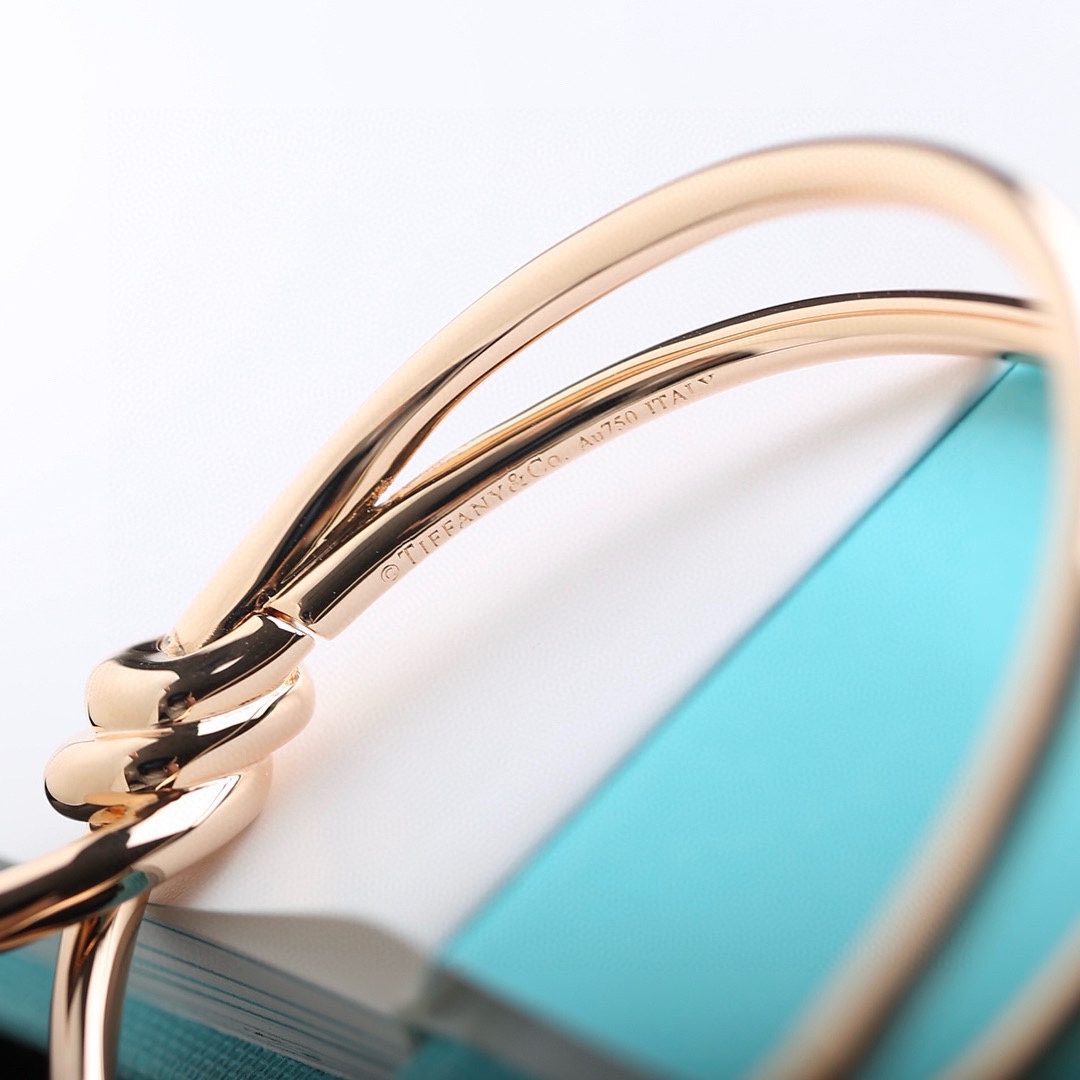 Tiffany & Co. Tiffany&Co. T Knot无钻绳结手镯