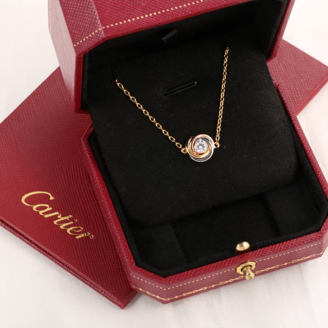 Cartier Cartier/卡地亚 三色圆环单钻手链