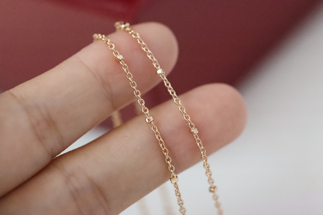 Cartier 卡地亚 玫瑰金铆钉（子弹头）项链