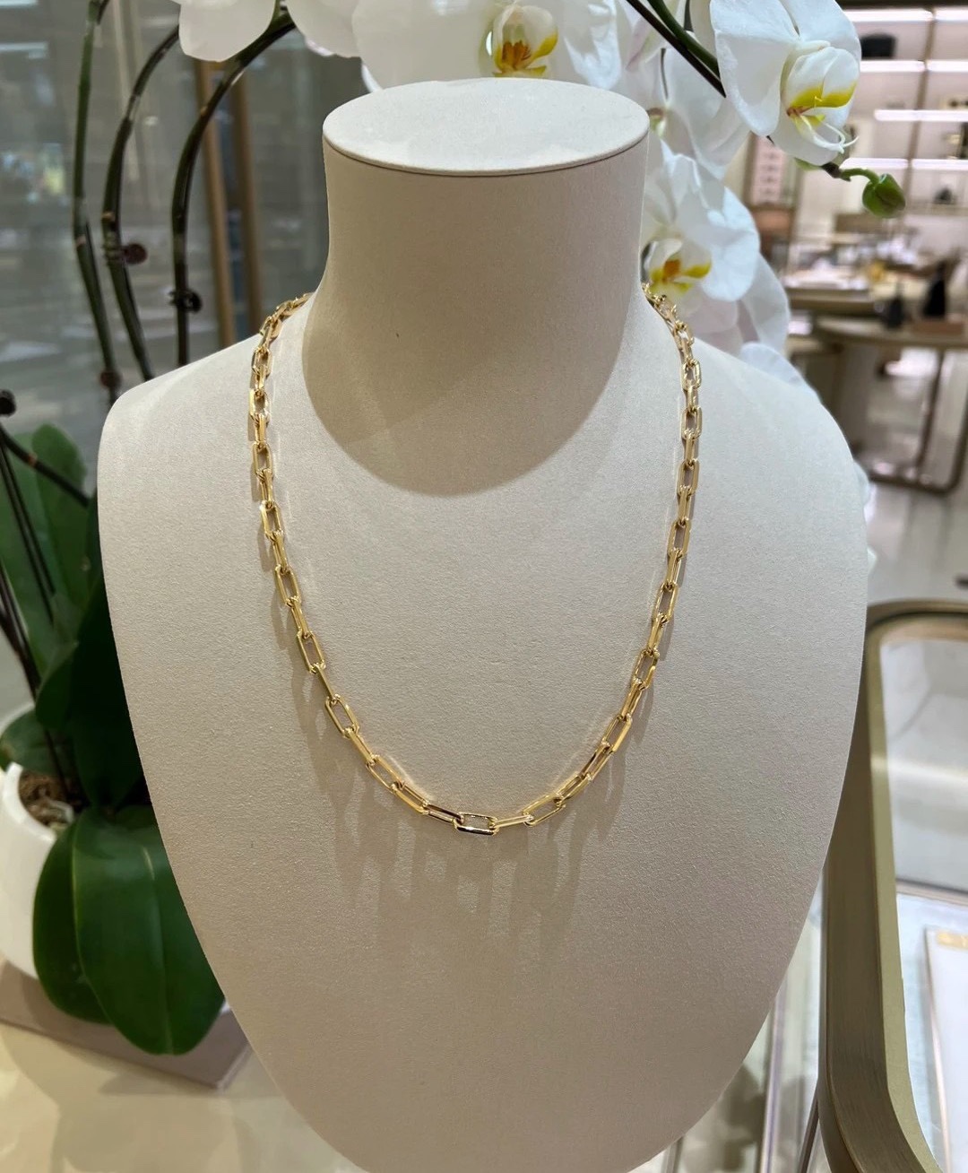 Cartier Cartier卡地亚 Santos系列环环相扣项链