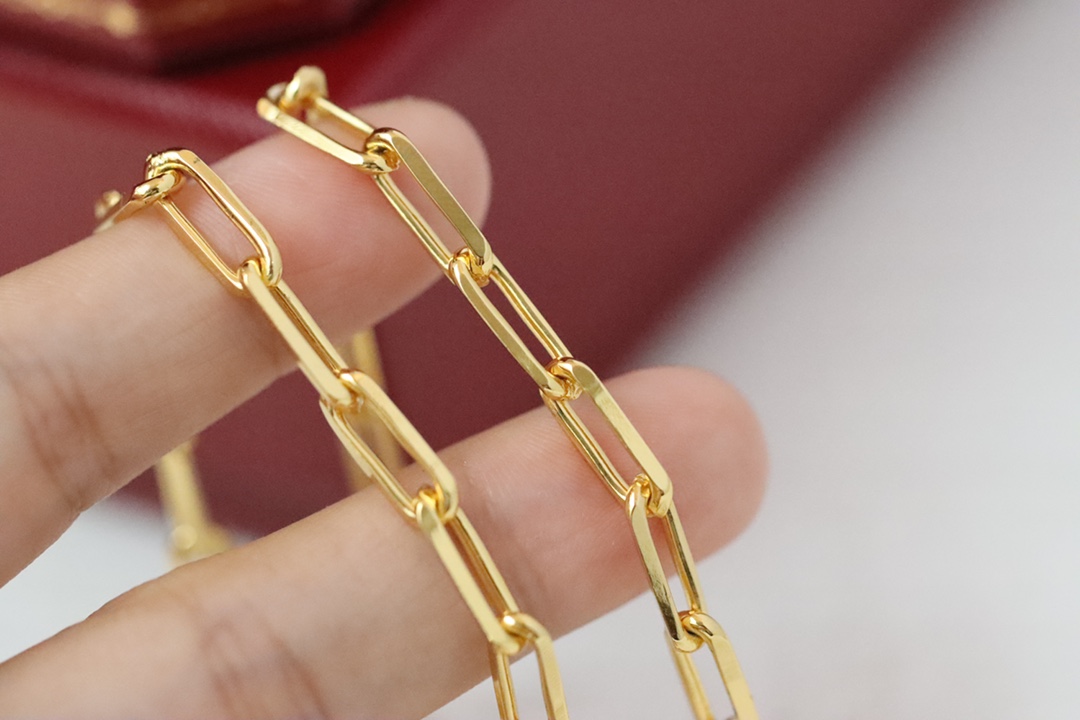 Cartier Cartier卡地亚 Santos系列环环相扣项链