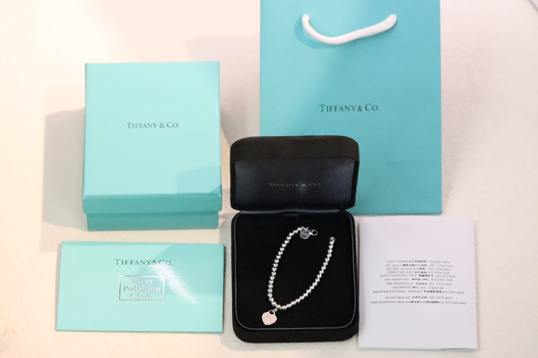 Tiffany & Co. Tiffany&Co.银色爱心爱心手链 925纯银