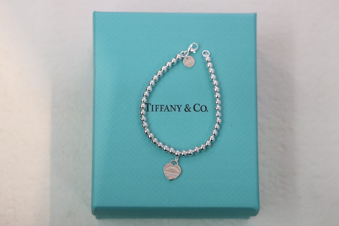Tiffany & Co. Tiffany&Co.银色爱心爱心手链 925纯银