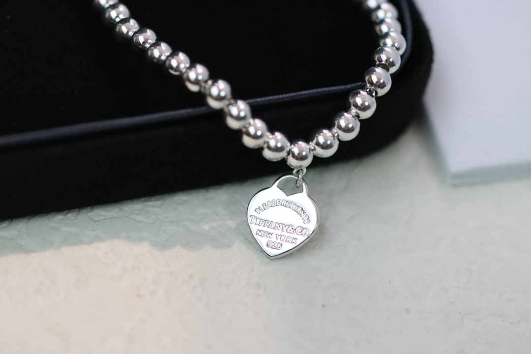 Tiffany & Co. Tiffany&Co.银色爱心爱心手链 925纯银