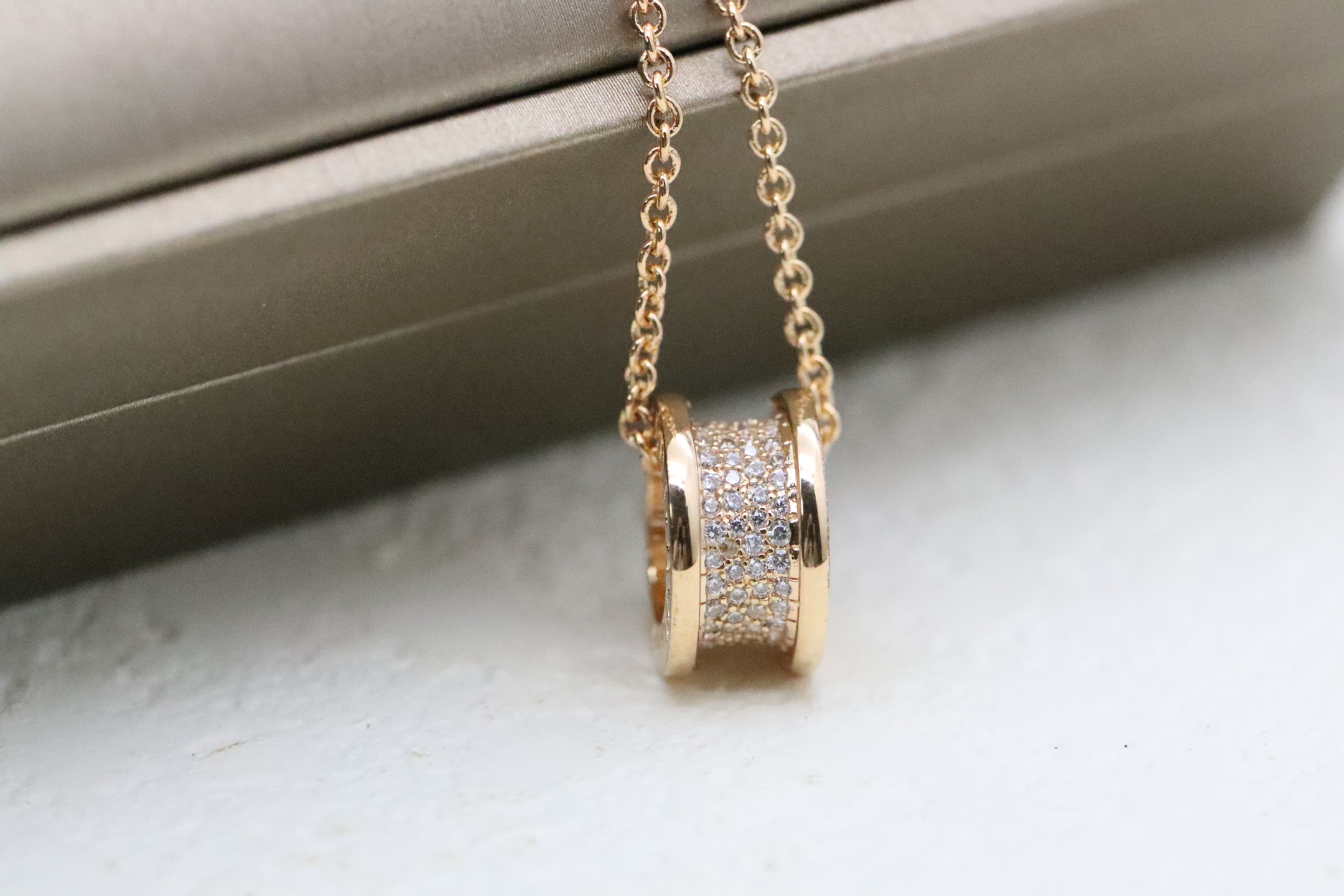 BVLGARI Bvlgari veerketting exclusief elektroplatingproces 18K echt goud gevoel - topkwaliteit