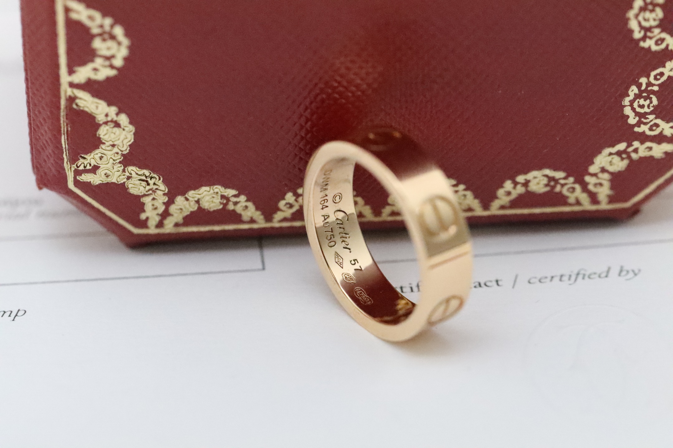 Cartier Cartier 三色 无钻宽版 戒指