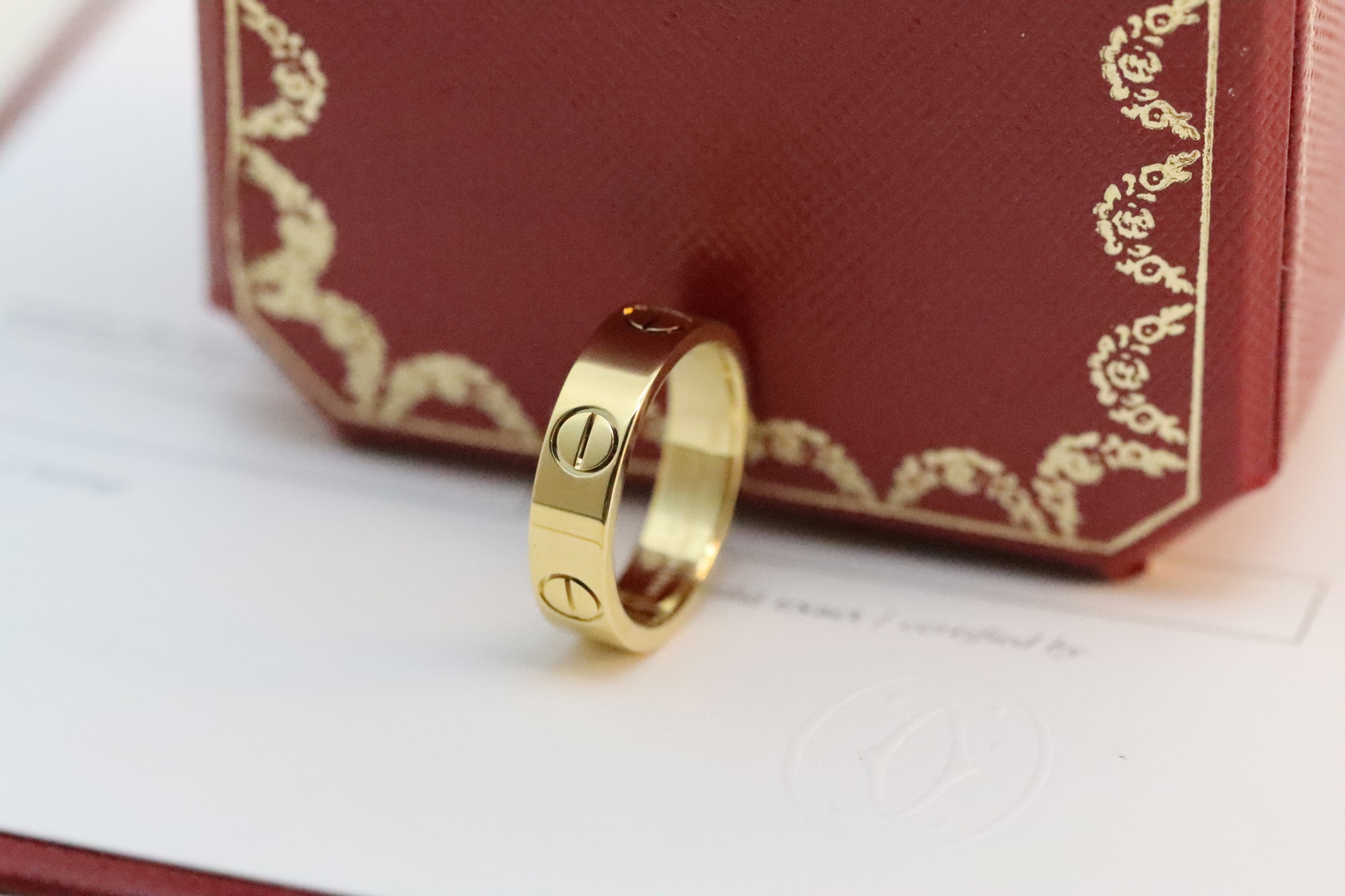 Cartier Cartier 三色 无钻宽版 戒指