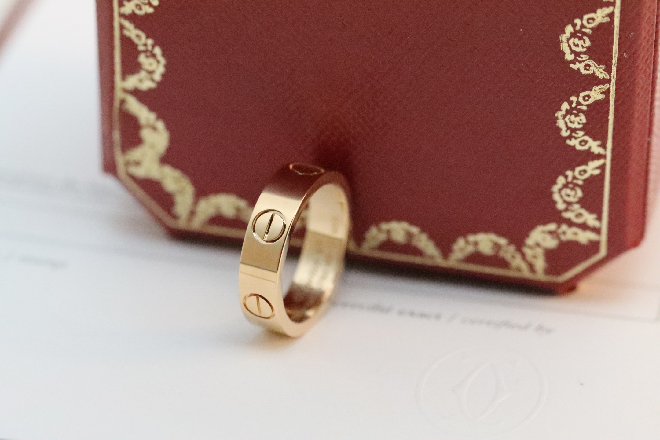 Cartier Cartier 三色 无钻宽版 戒指