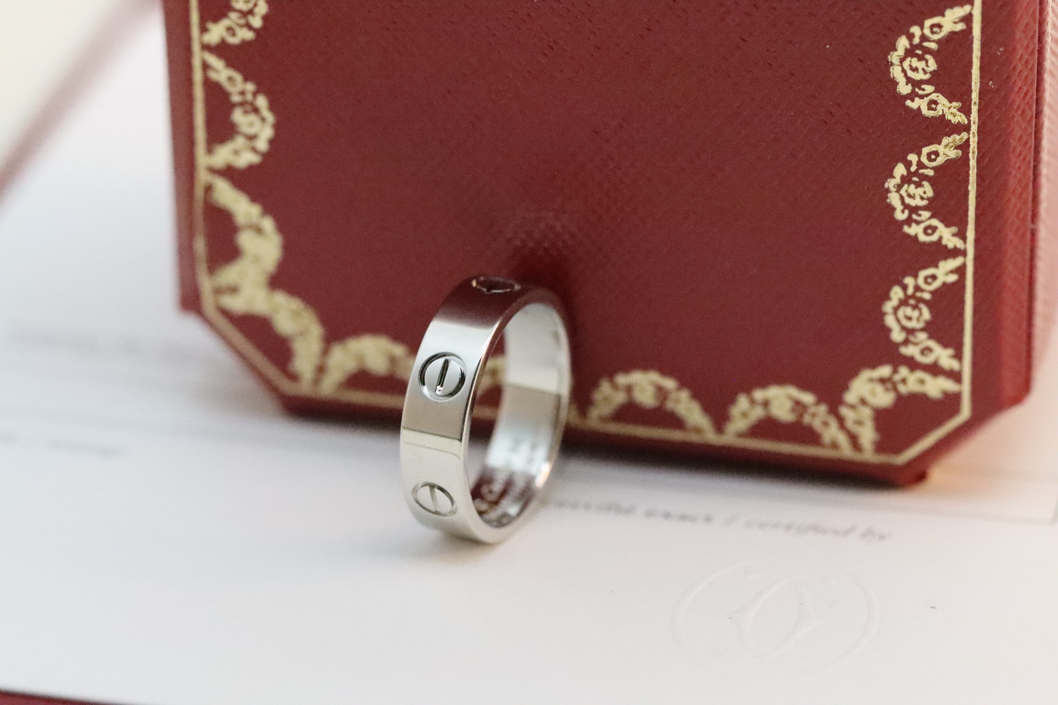 Cartier Cartier 三色 无钻宽版 戒指