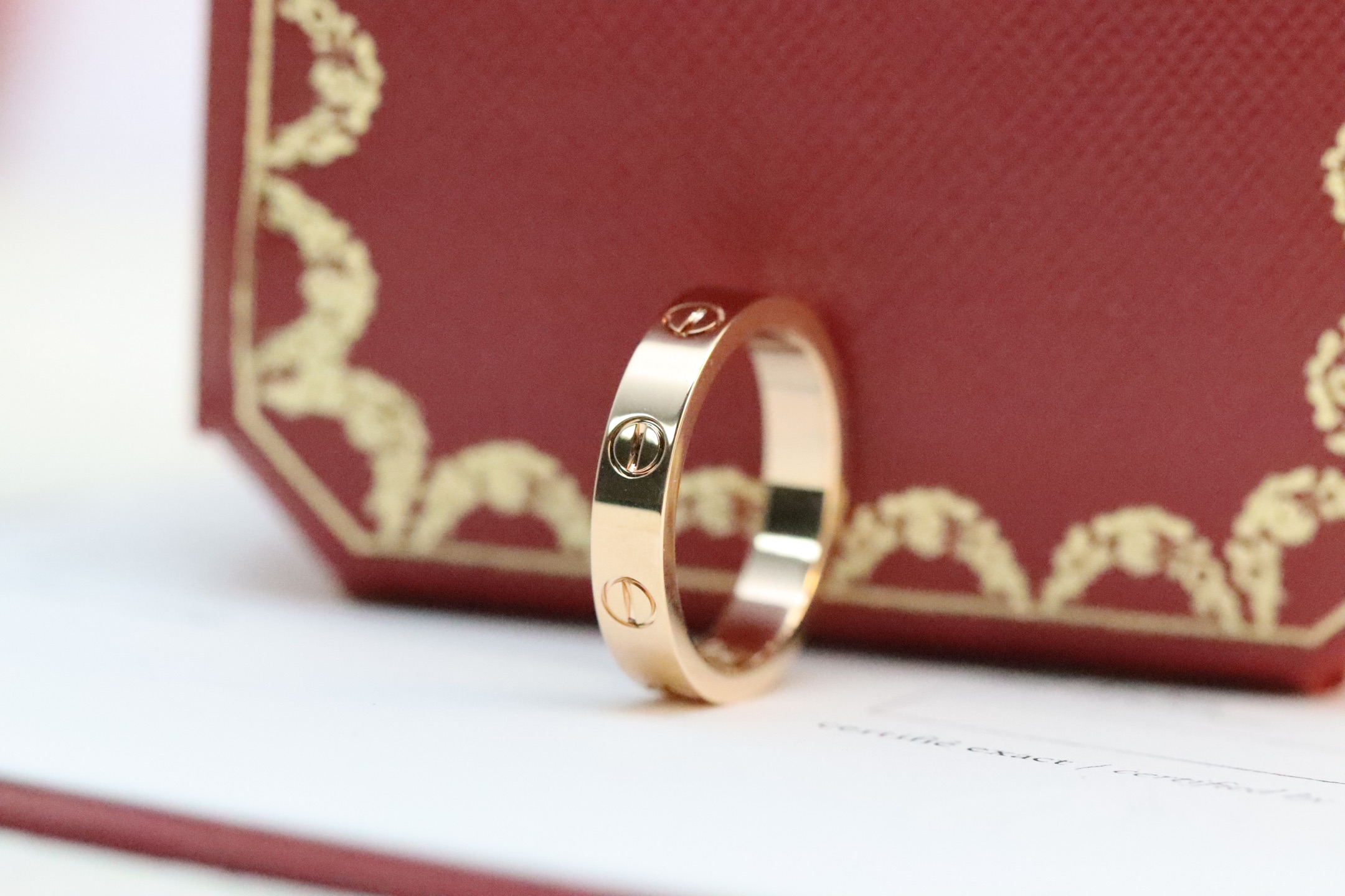 Cartier Cartier 无钻窄版 戒指
