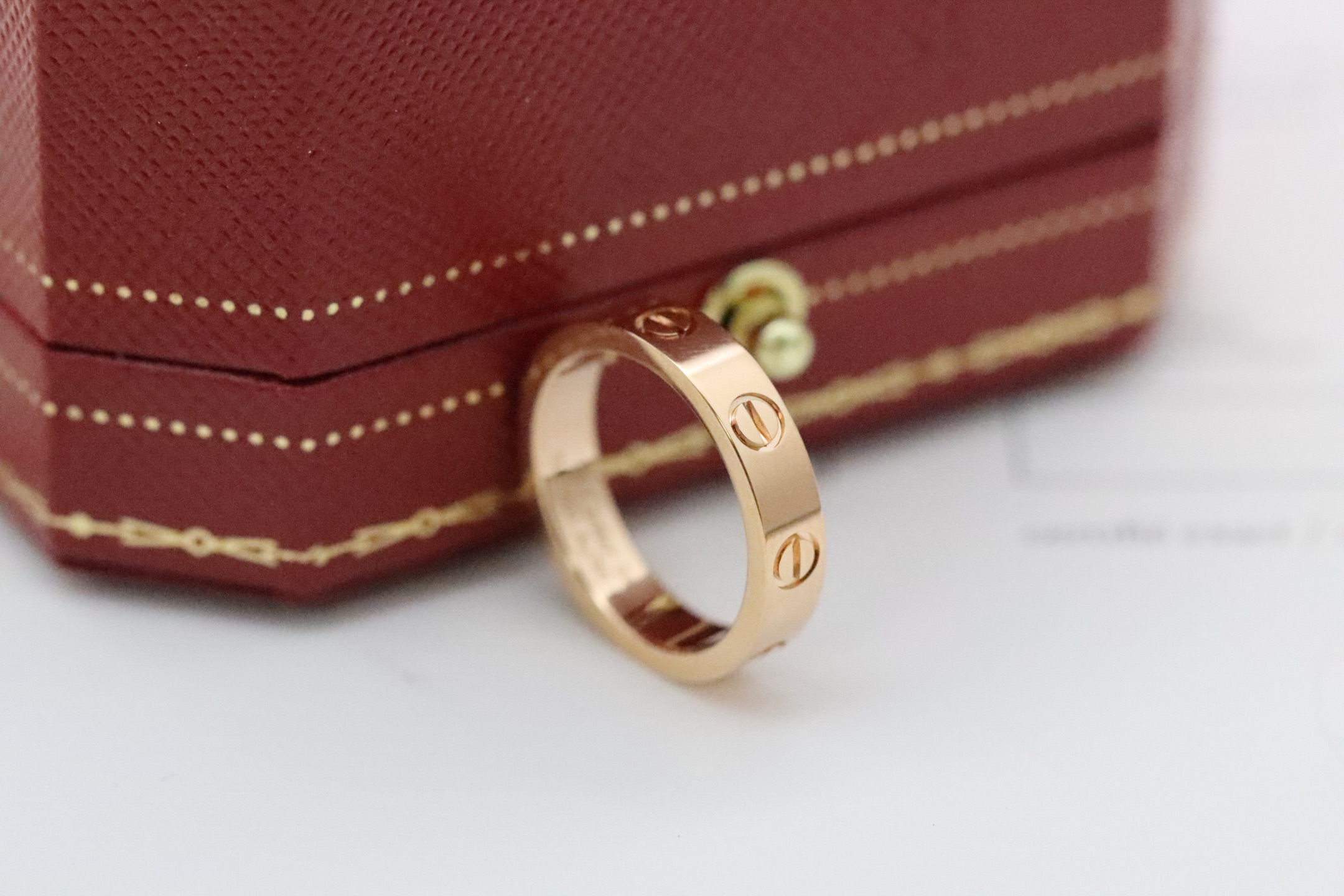 Cartier Cartier 无钻窄版 戒指