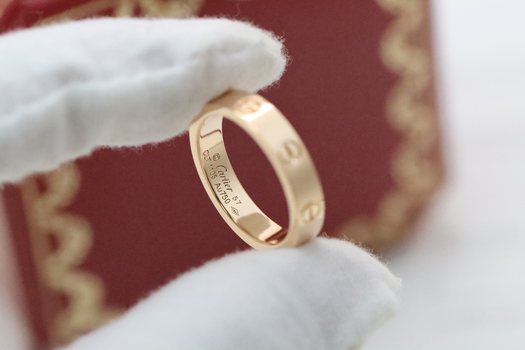 Cartier Cartier 无钻窄版 戒指