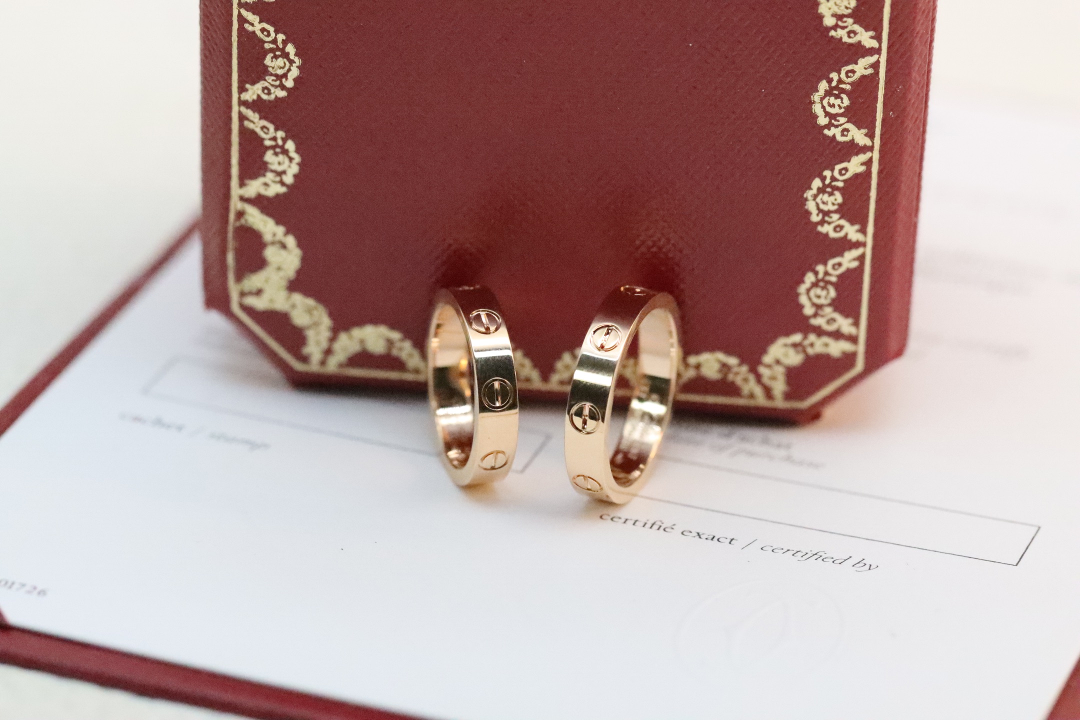Cartier Cartier 无钻窄版 戒指