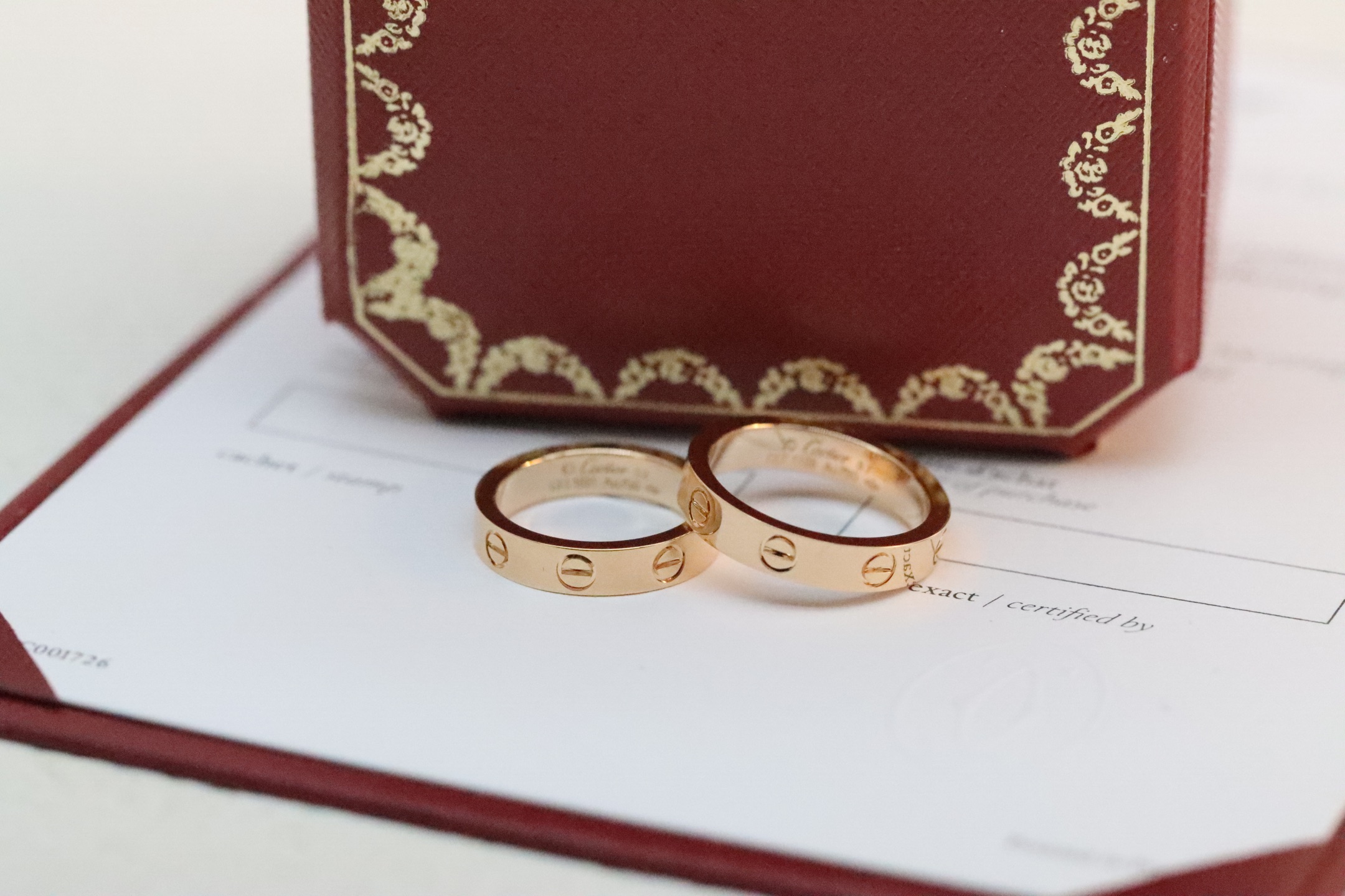 Cartier Cartier 无钻窄版 戒指