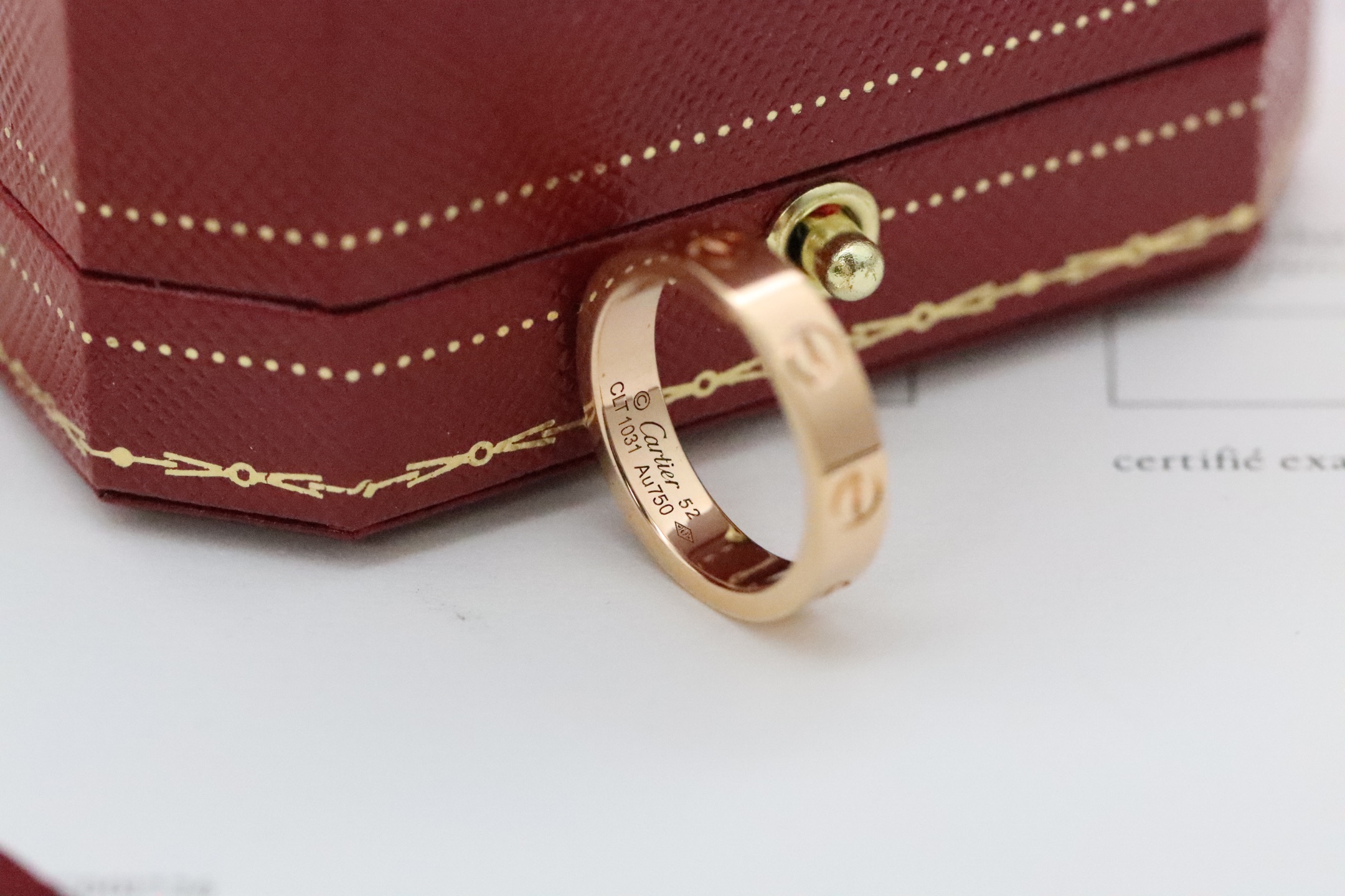 Cartier Cartier 无钻窄版 戒指