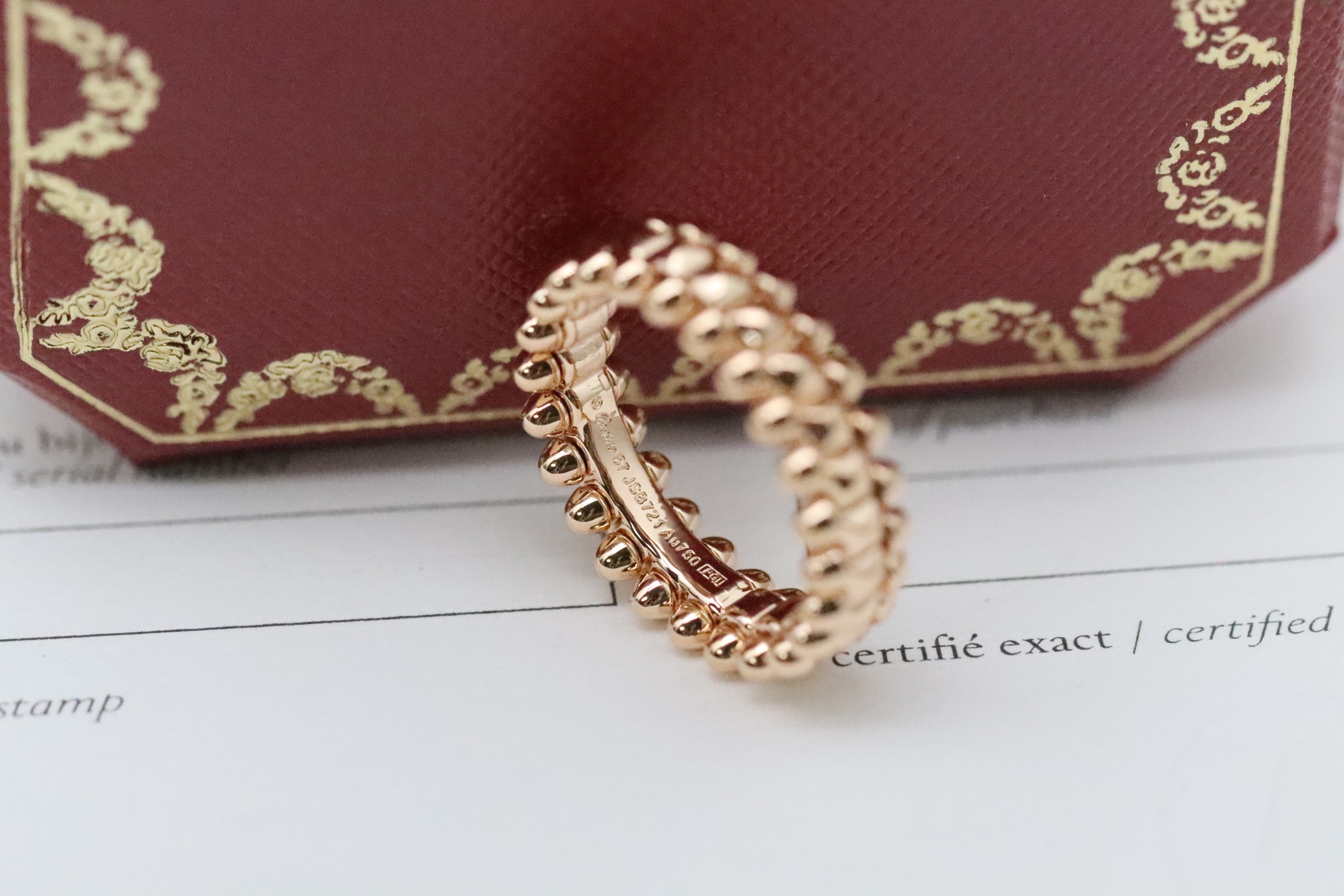 Cartier Cartier 卡地亚新款子弹头 铆钉戒指