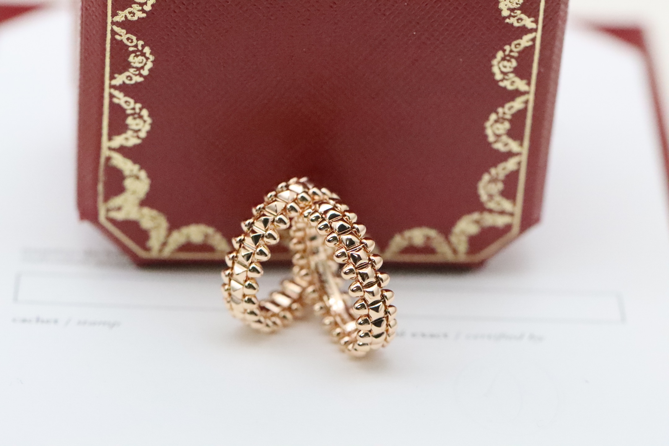 Cartier Cartier 卡地亚新款子弹头 铆钉戒指