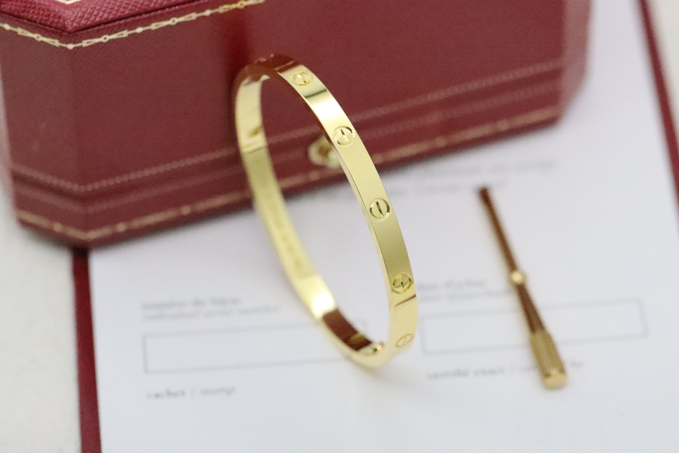 Cartier 卡地亚Cartier 中号宽度love情款侣手镯