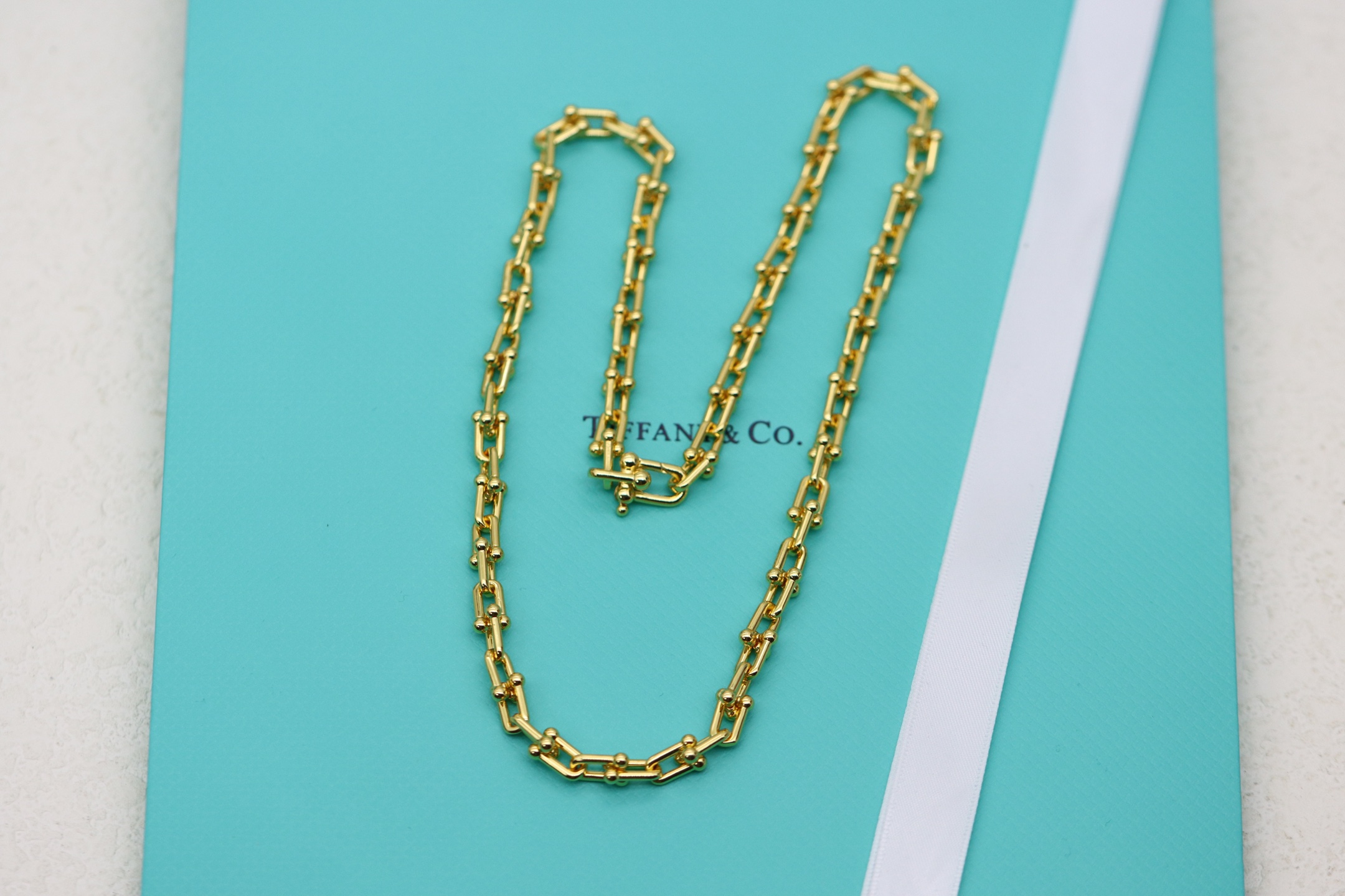 Tiffany & Co. Tiffany&Co.Hardwear u形竹节竹节项链