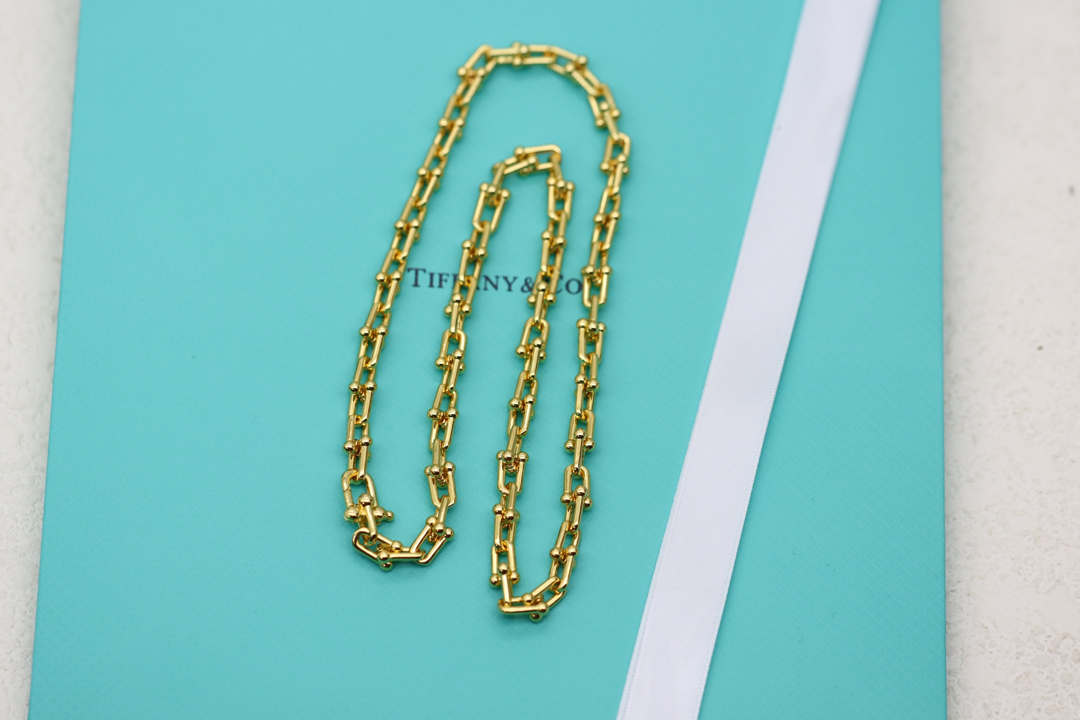 Tiffany & Co. Tiffany&Co.Hardwear u形竹节竹节项链