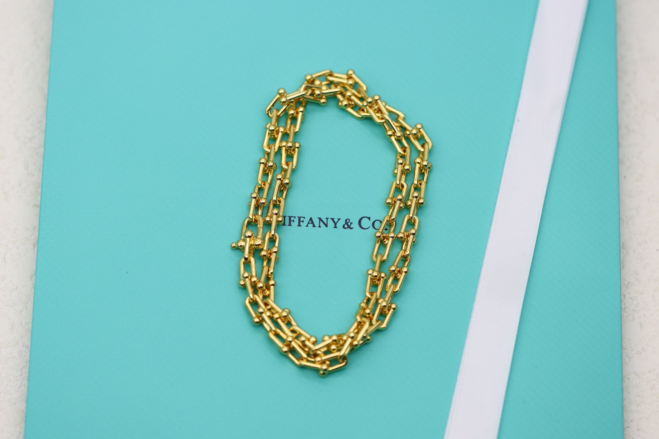 Tiffany & Co. Tiffany&Co.Hardwear u形竹节竹节项链
