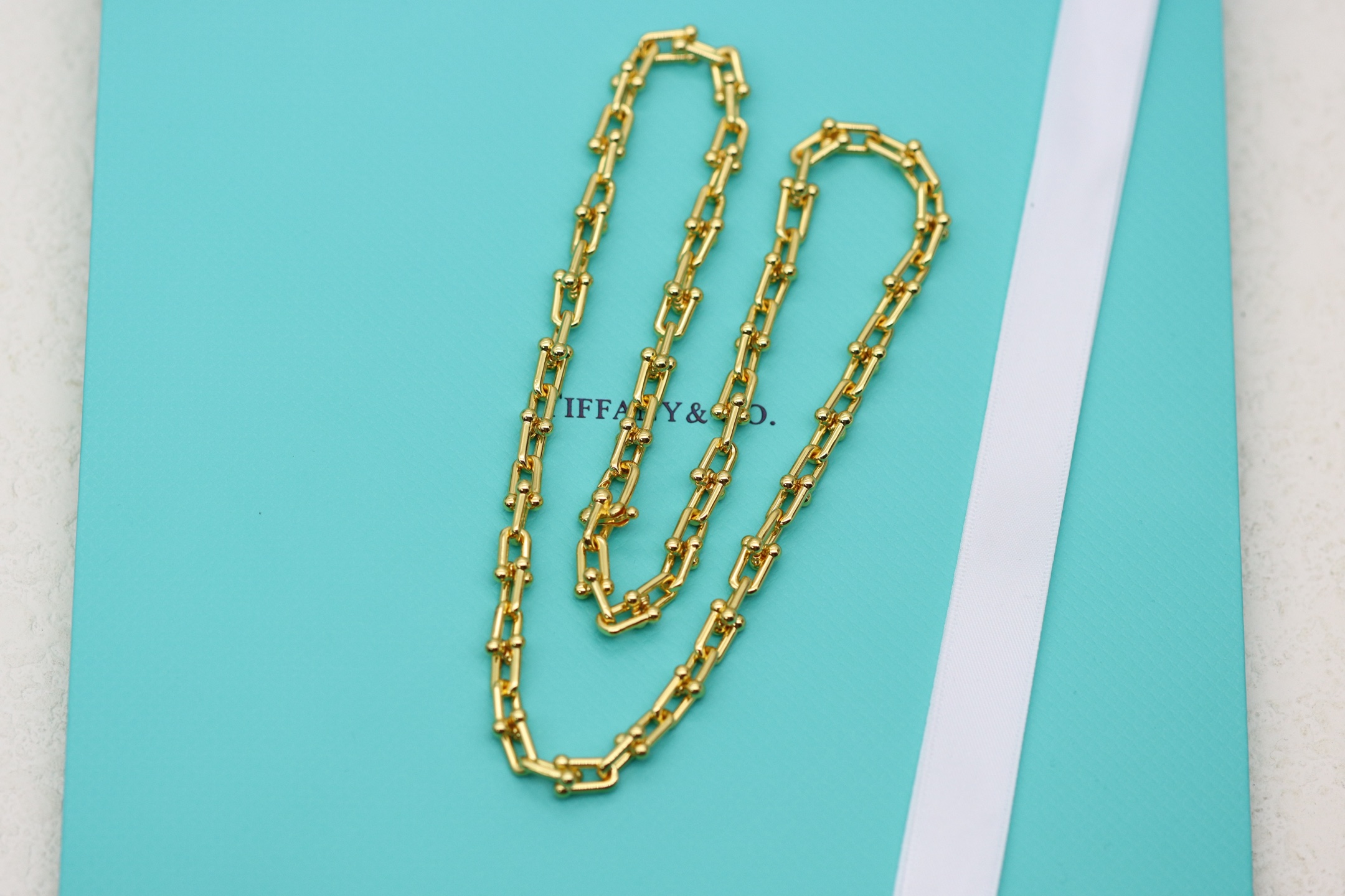 Tiffany & Co. Tiffany&Co.Hardwear u形竹节竹节项链