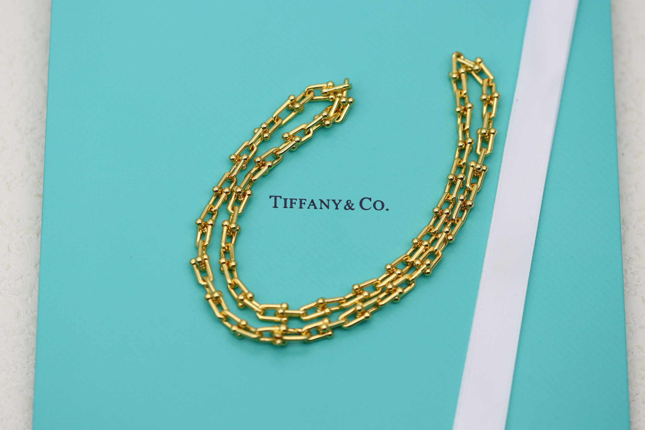 Tiffany & Co. Tiffany&Co.Hardwear u形竹节竹节项链