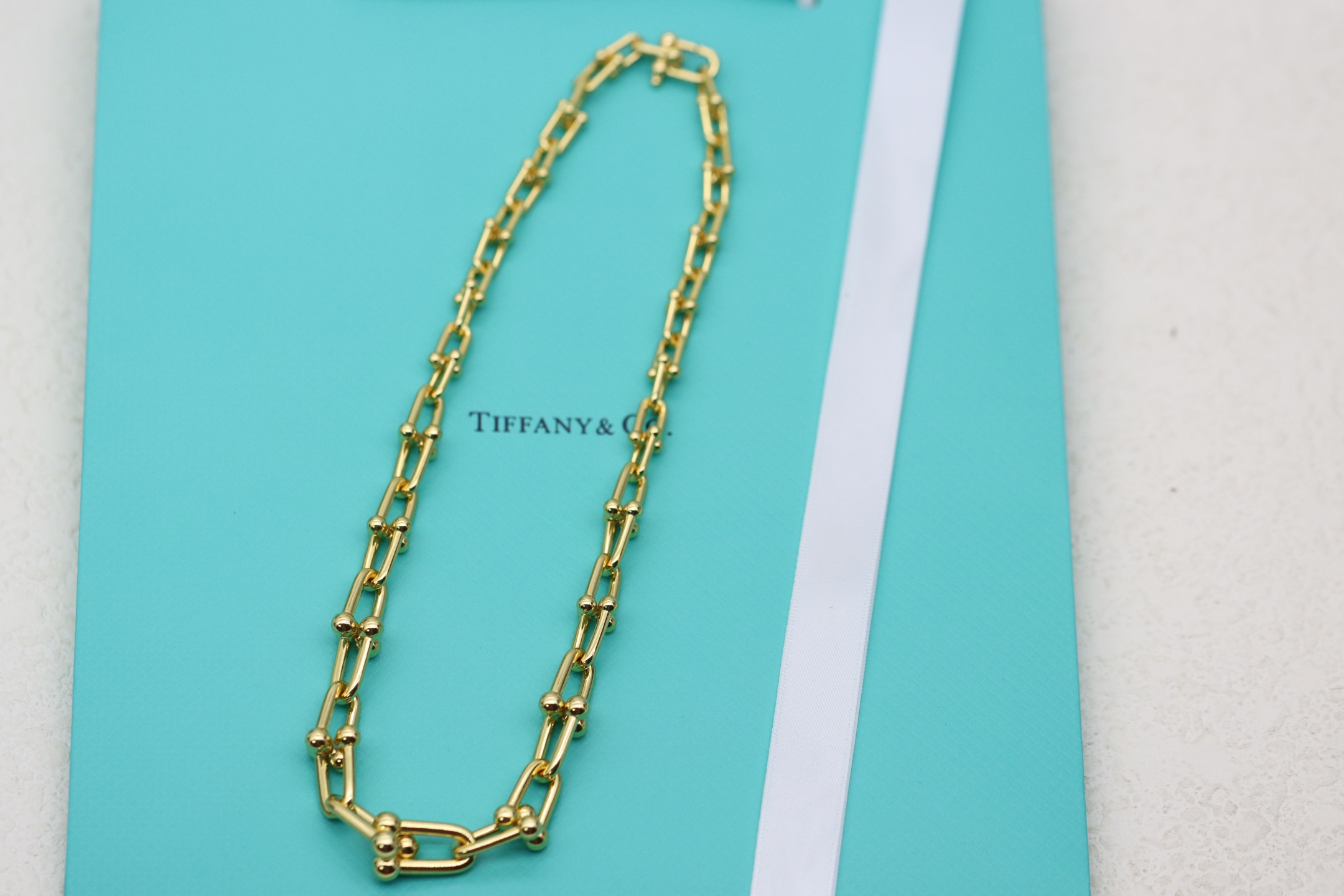 Tiffany & Co. Tiffany&Co.Hardwear 大小u形竹节项链