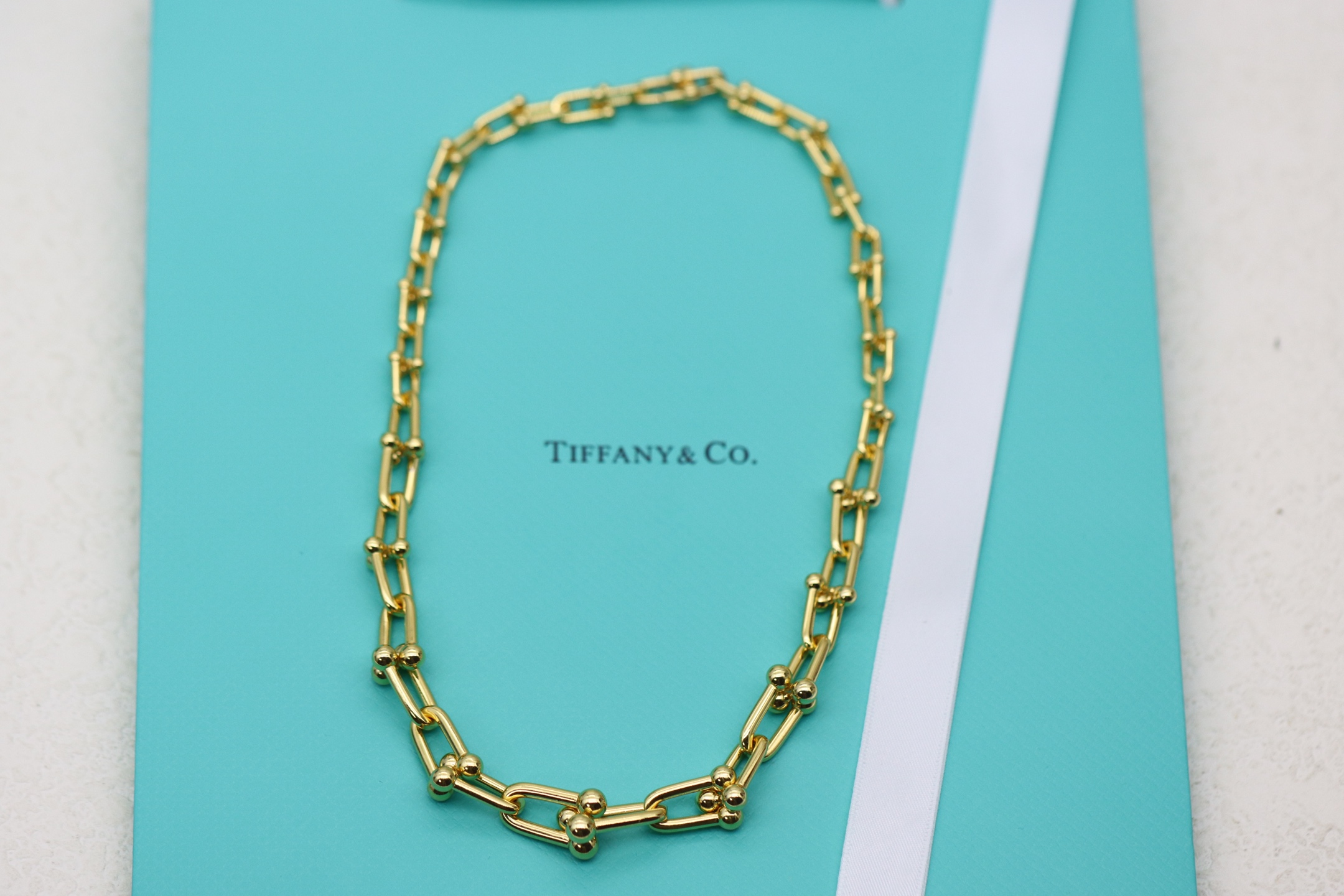 Tiffany & Co. Tiffany&Co.Hardwear 大小u形竹节项链