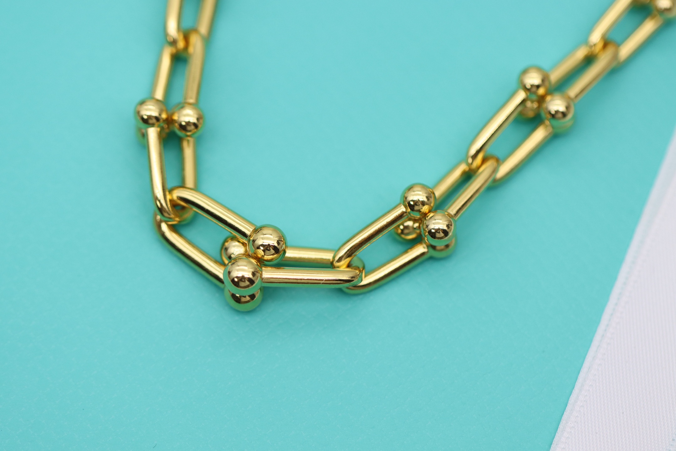 Tiffany & Co. Tiffany&Co.Hardwear 大小u形竹节项链