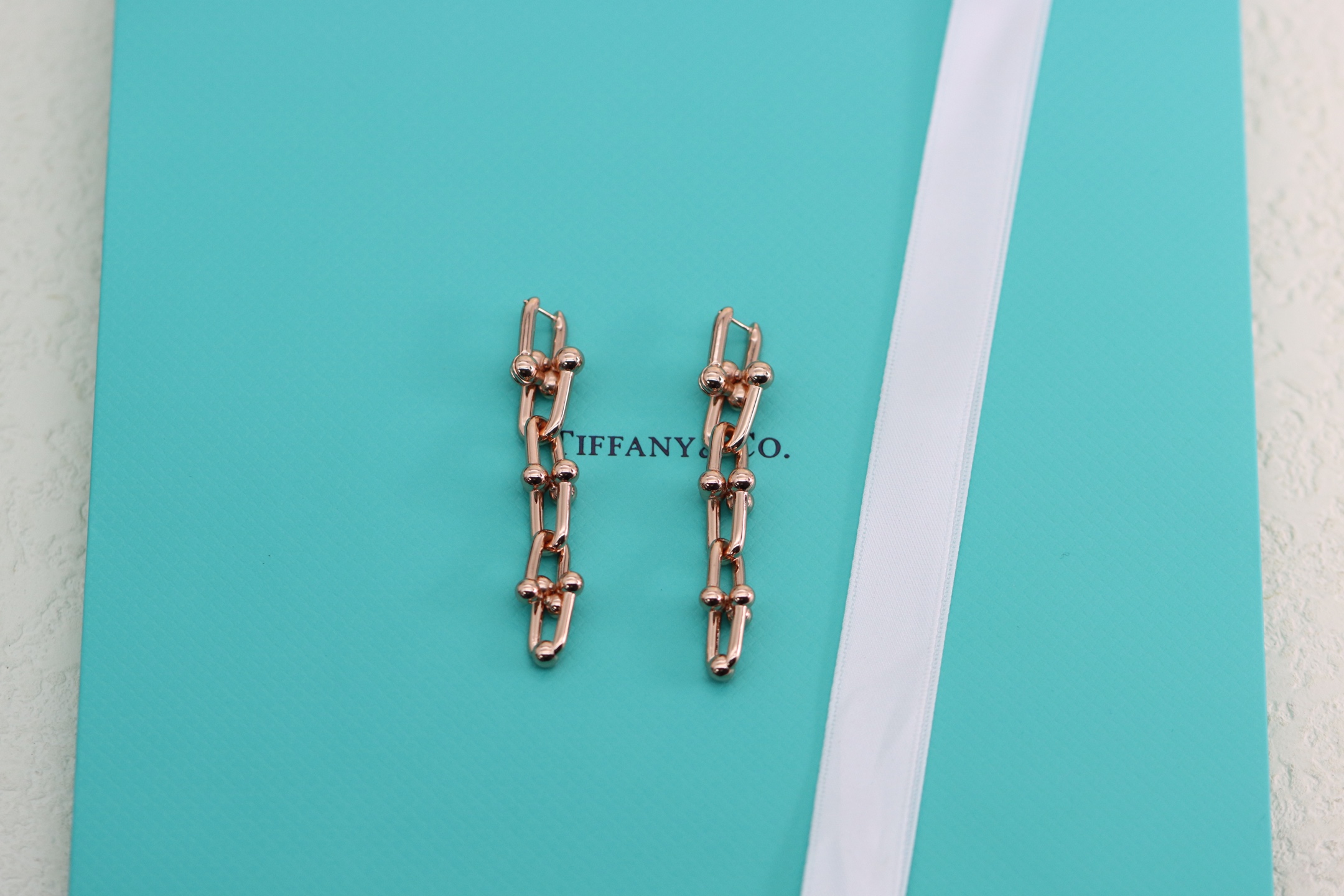Tiffany & Co. Tiffany&Co. hardwear系列 U型竹节耳环