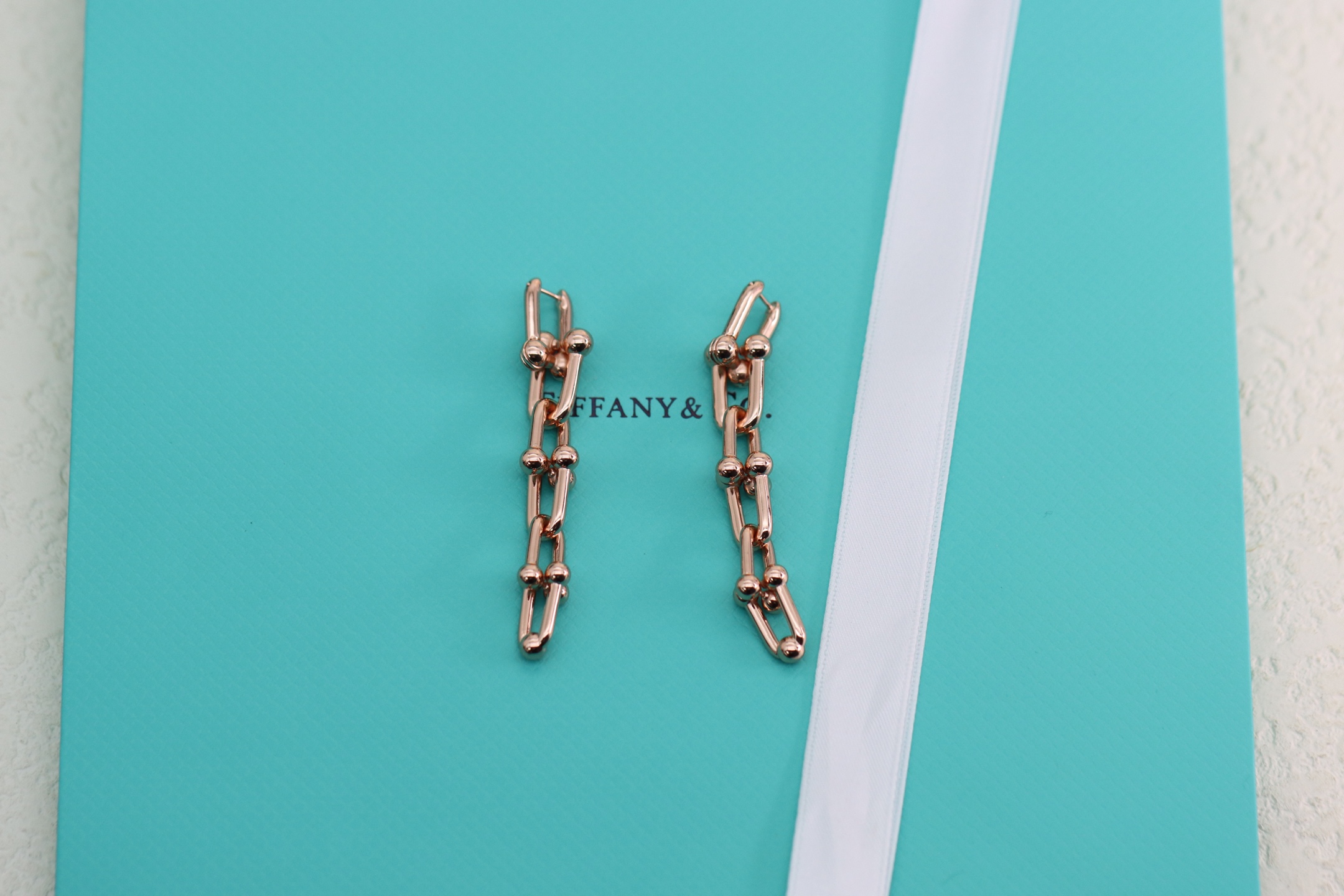 Tiffany & Co. Tiffany&Co. hardwear系列 U型竹节耳环