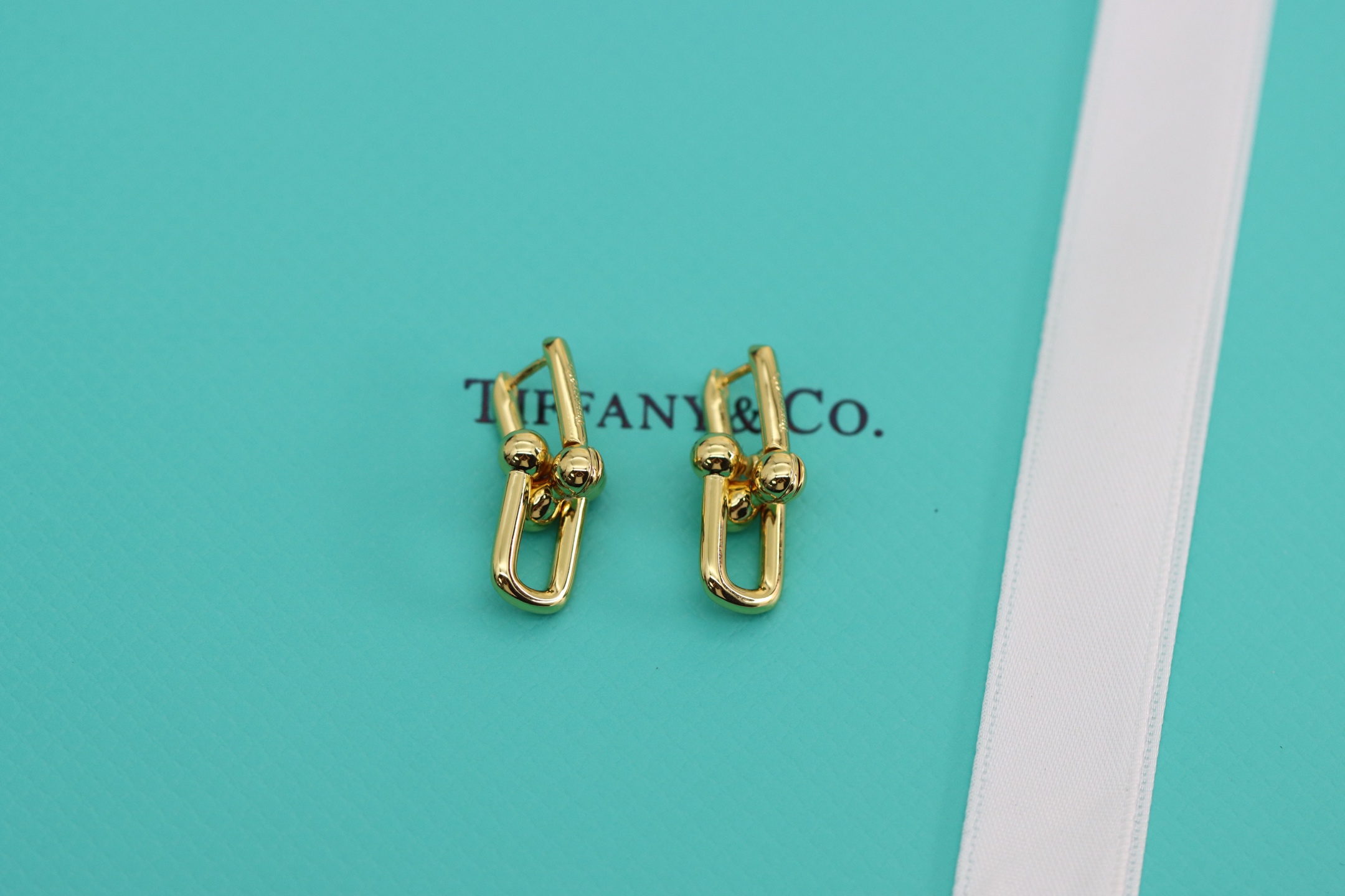Tiffany & Co. Tiffany&Co. hardwear系列 U型竹节耳环