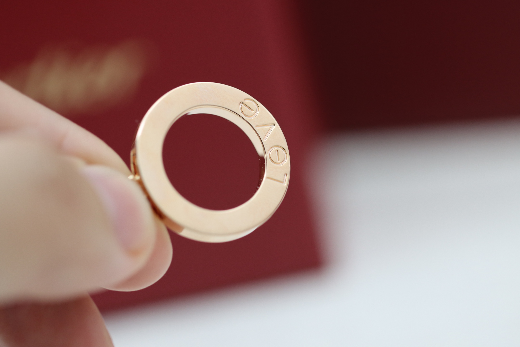 Cartier Cartier/卡地亚 玫瑰金 圆饼锁骨项链