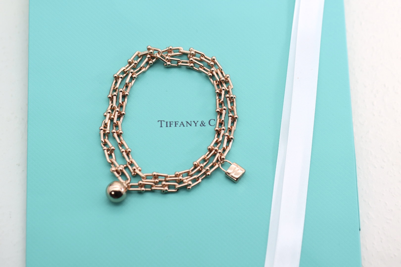 Tiffany & Co. Tiffany&Co.Hardwear 圆球锁头竹节项链