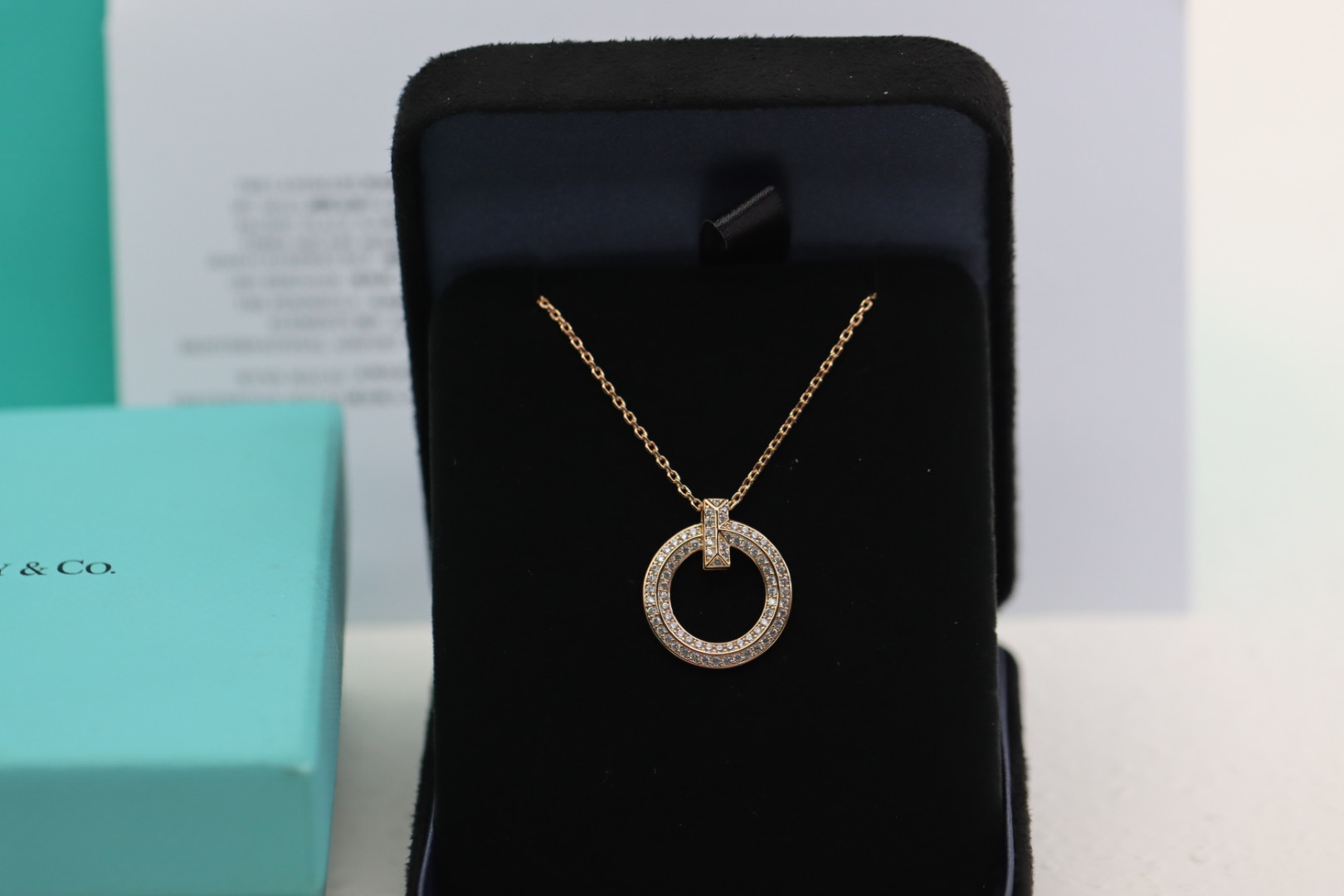 Tiffany & Co. Tiffany&Co. T1系列 无可替代圈形锁骨项链