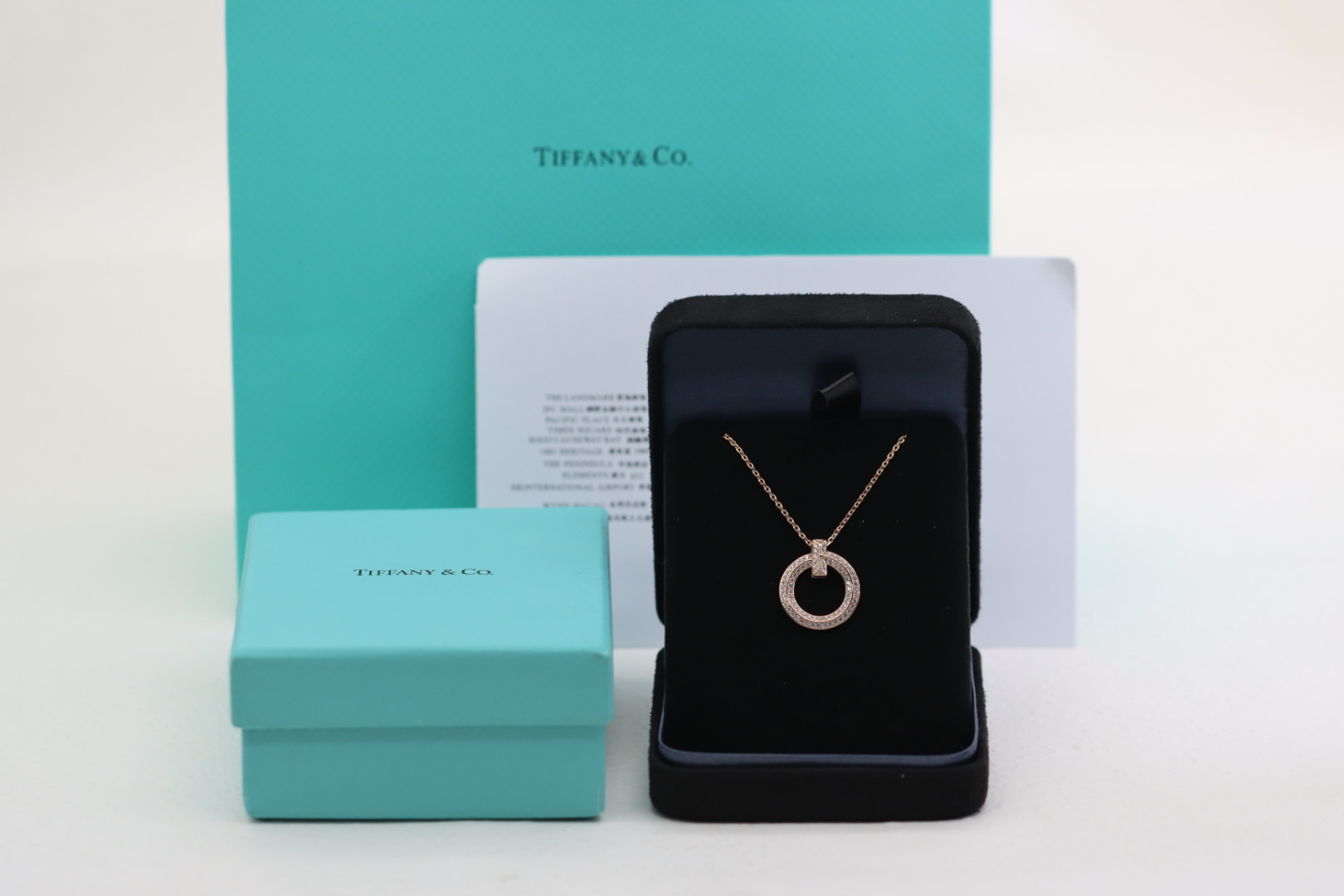 Tiffany & Co. Tiffany&Co. T1系列 无可替代圈形锁骨项链