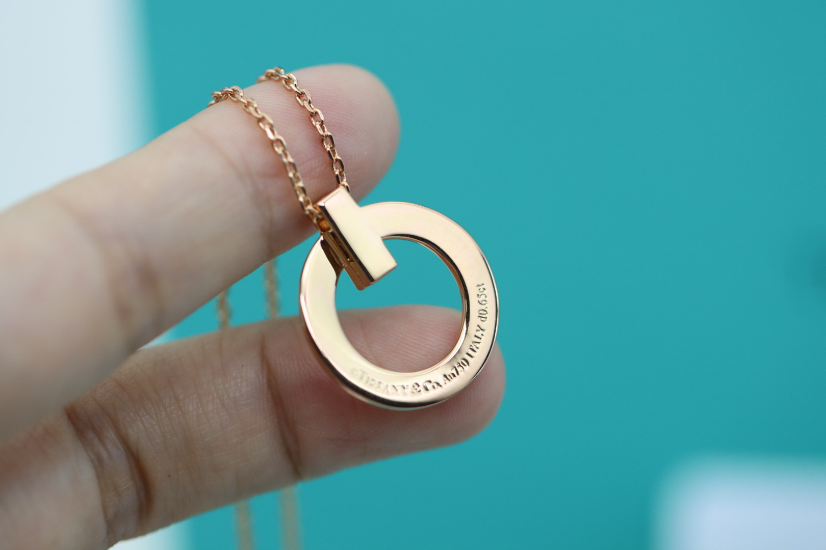 Tiffany & Co. Tiffany&Co. T1系列 无可替代圈形锁骨项链