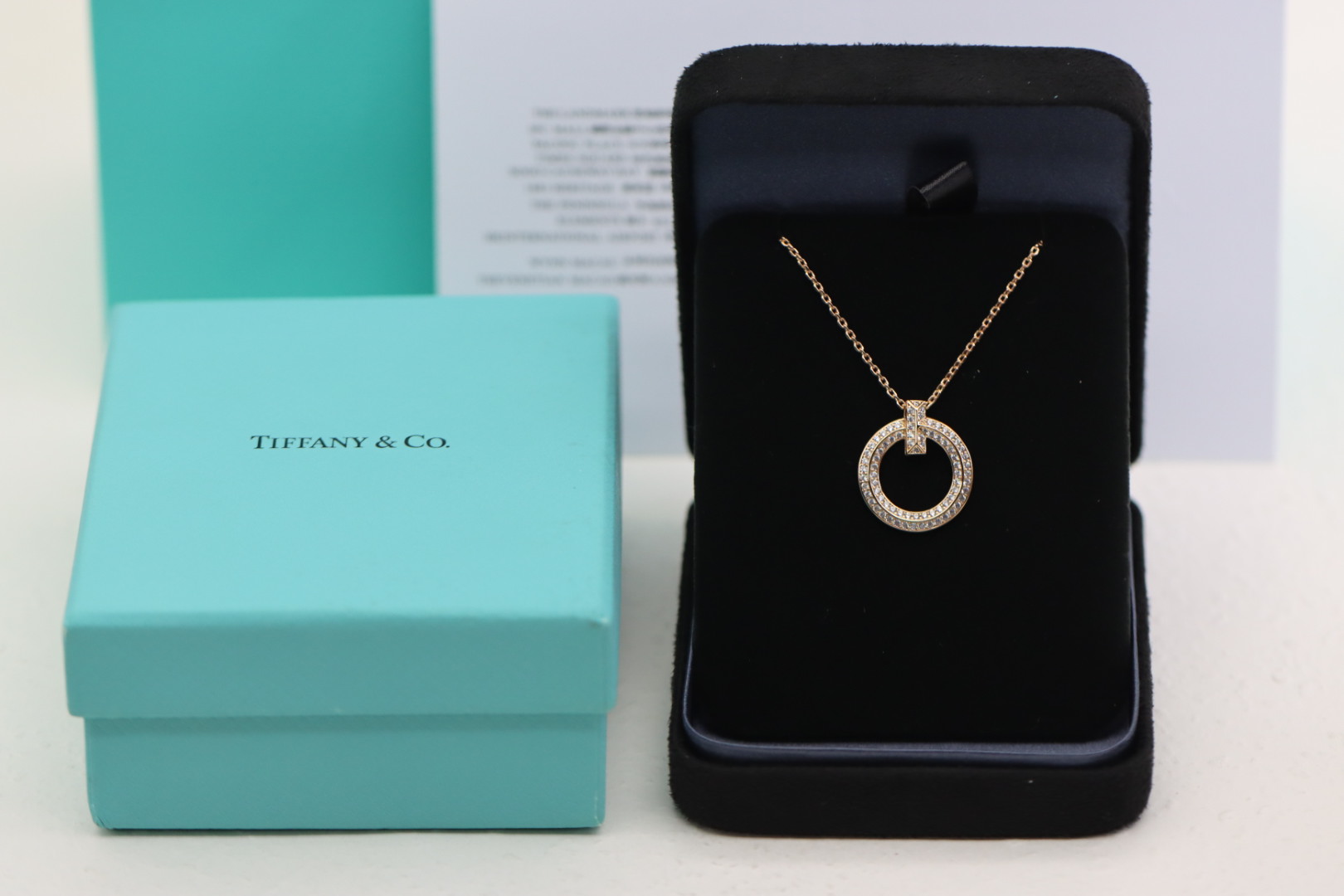 Tiffany & Co. Tiffany&Co. T1系列 无可替代圈形锁骨项链