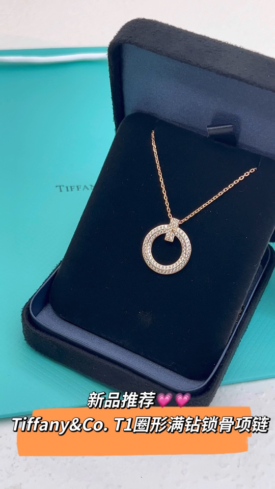 Tiffany & Co. Tiffany&Co. T1系列 无可替代圈形锁骨项链