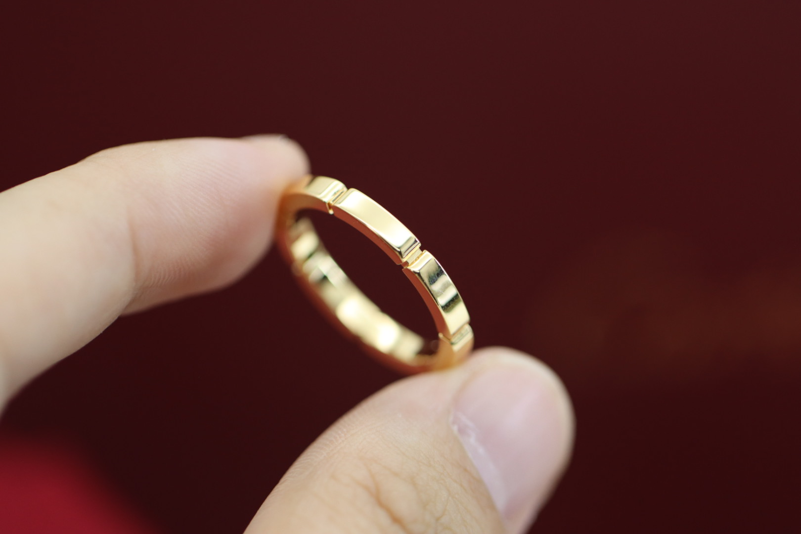 Cartier Cartier/卡地亚 LOVE系列 Maillon链结满钻戒指